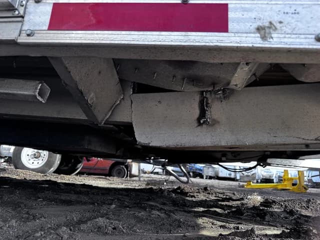 Trailer frame welding repair